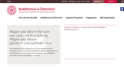 Desktop Screenshot of buddhismus-austria.at